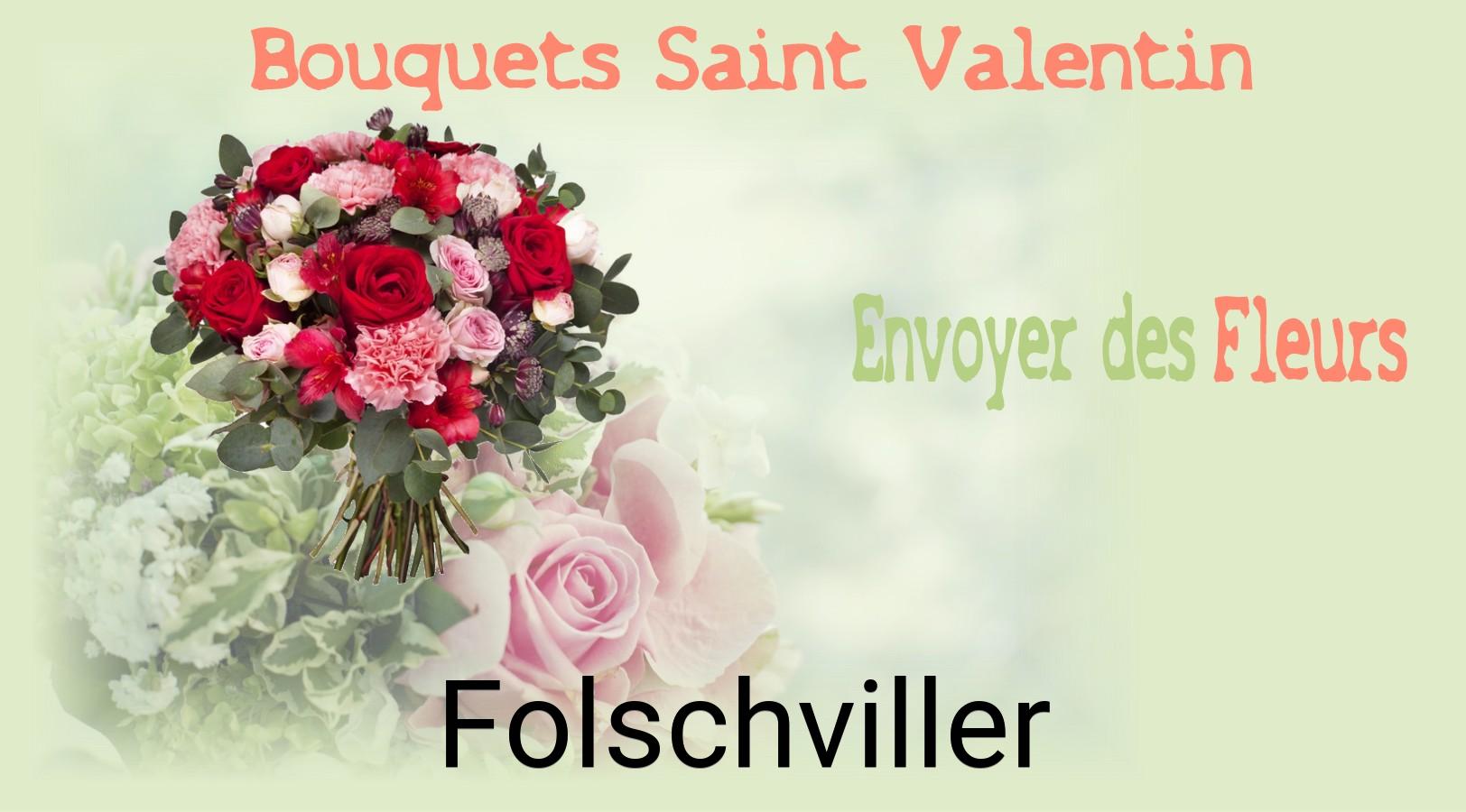 Roses de Saint-Valentin livrées à Folschviller